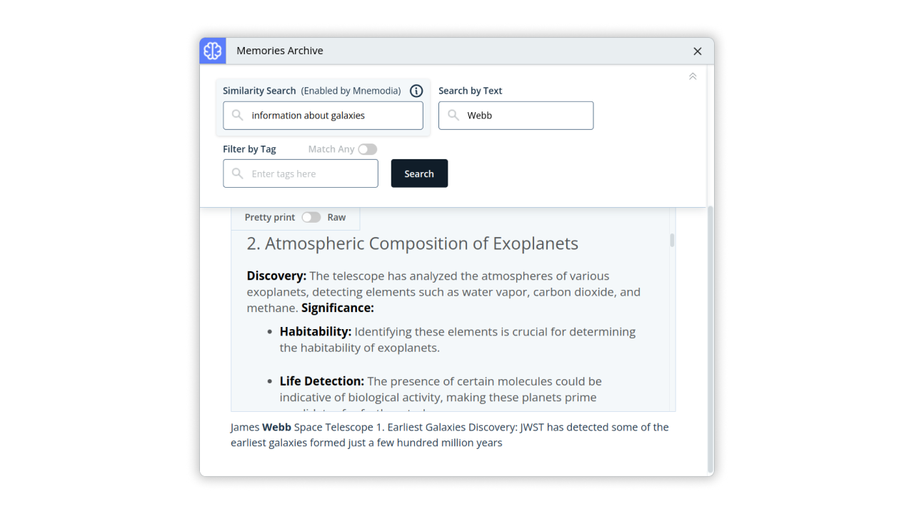 Document Embedding and Retrieval